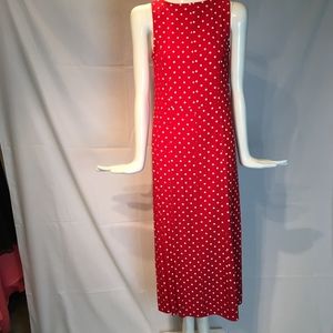 Red Polka Dot Pretty Woman Dress